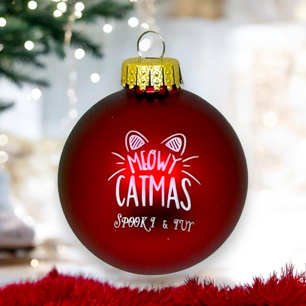 Personalized Family Holiday Crystal Ornament - Picture 5 of 7